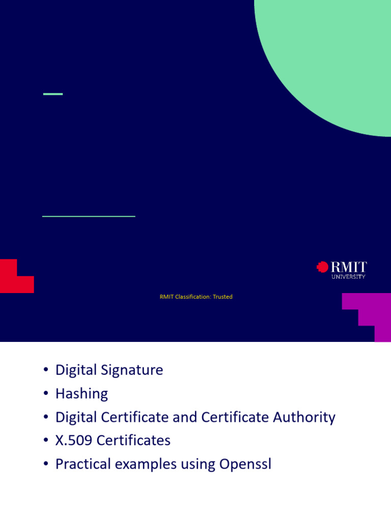 Lecture 4 - Digital Signatures | PDF | Public Key Cryptography | Public ...