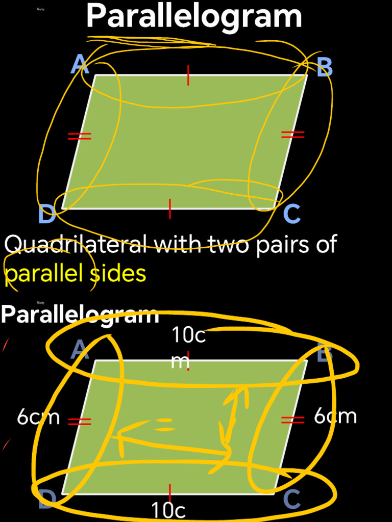 Parallelograms and Their Properties | PDF | Rectangle | Euclidean Plane ...