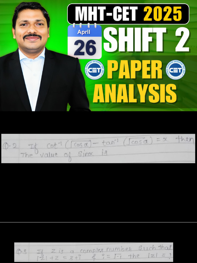 26 April Shift 2 Analysis Cet 2025 _83c08acd-63e9-4fea-b6ef ...