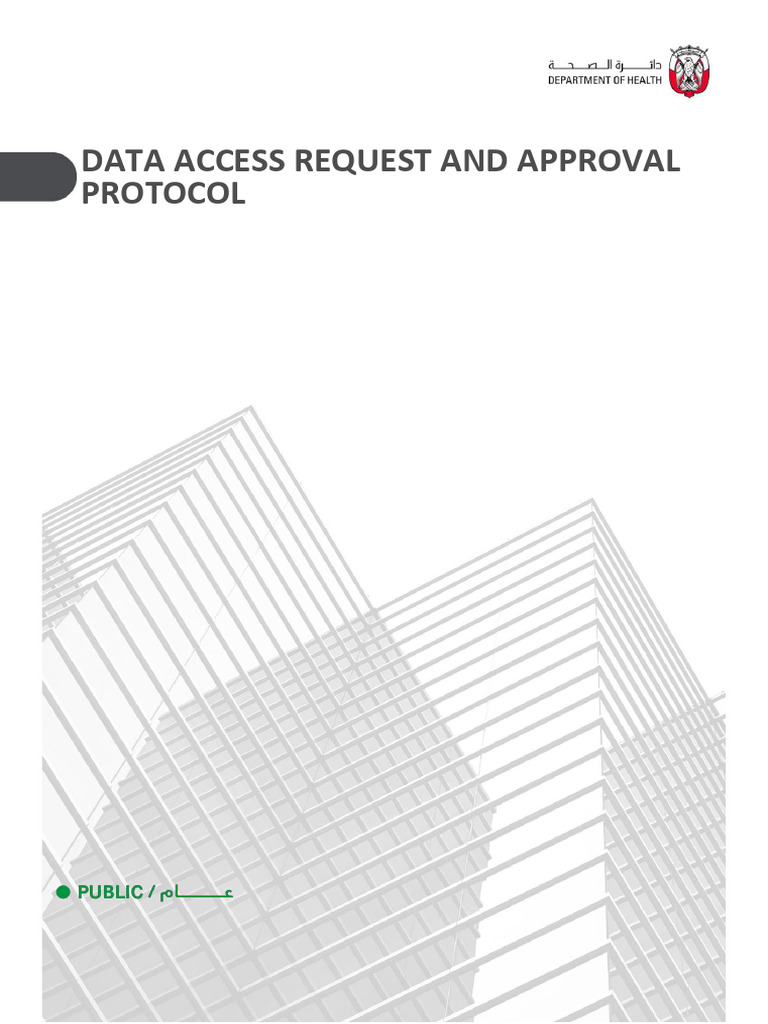 Annex A - Data Access Request and Approval Protocol | PDF | Governance ...