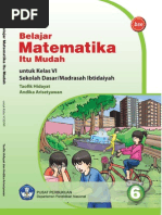 Download Belajar Matematika Itu Mudah  untuk SDMI Kelas 6 by EG Giwangkara S SN100930293 doc pdf