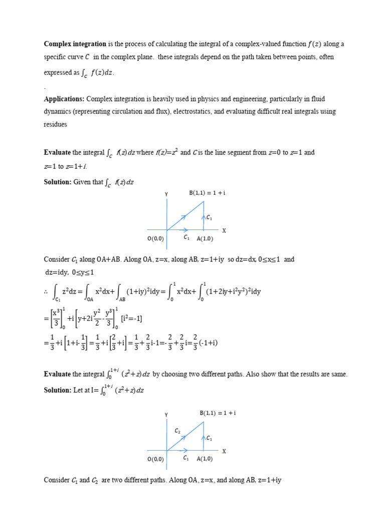 Math-125 Complex EEE 24 | PDF | Complex Analysis | Mathematical Analysis