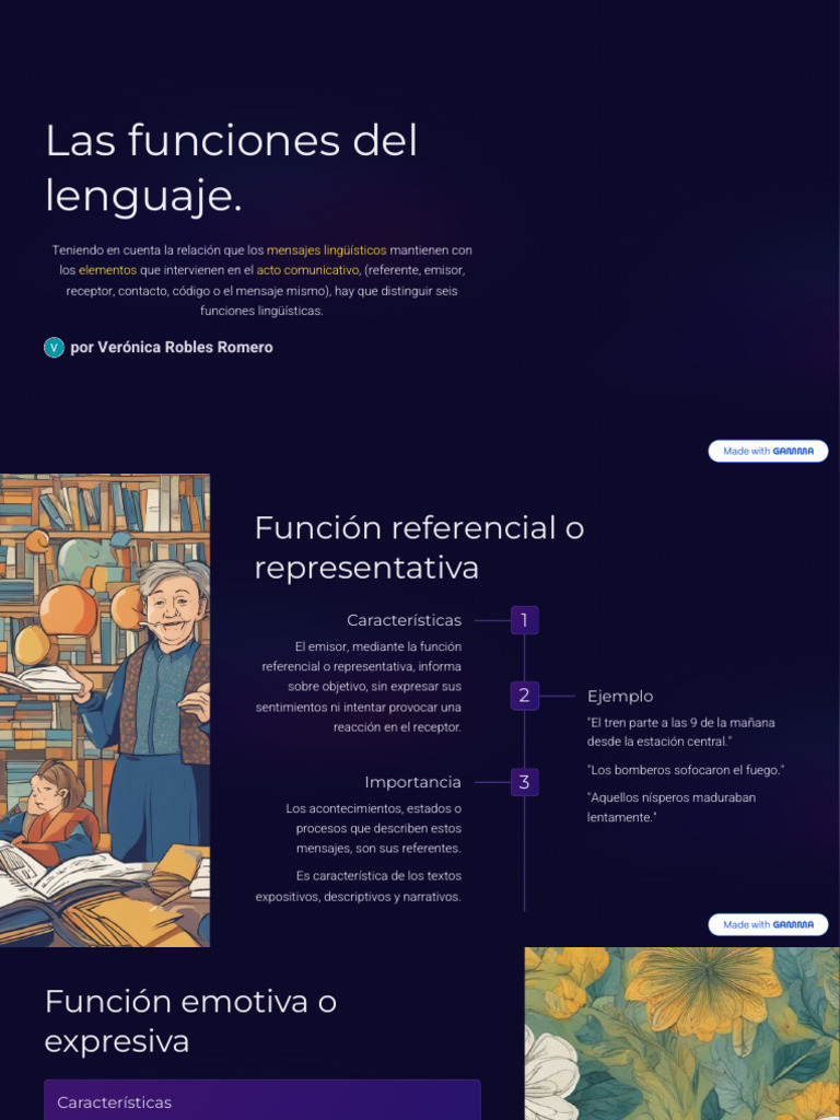 Las Funciones Del Lenguaje | PDF | Comunicación humana | Lingüística