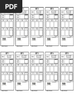 R5 Volleyball Lineup Sheet Template | PDF