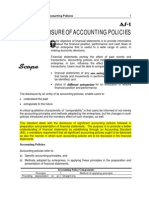 AS-1: Disclosure of Accounting Policies Summary