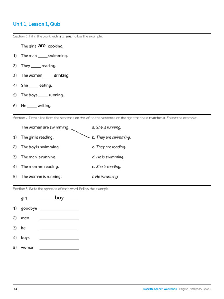 Unit 1, Lessons 1-4 Quiz | PDF