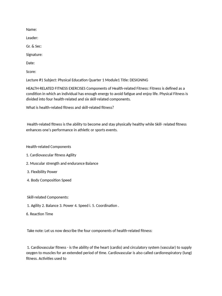 Health | PDF