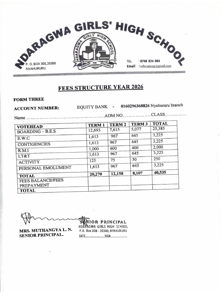 Fees Structures | PDF