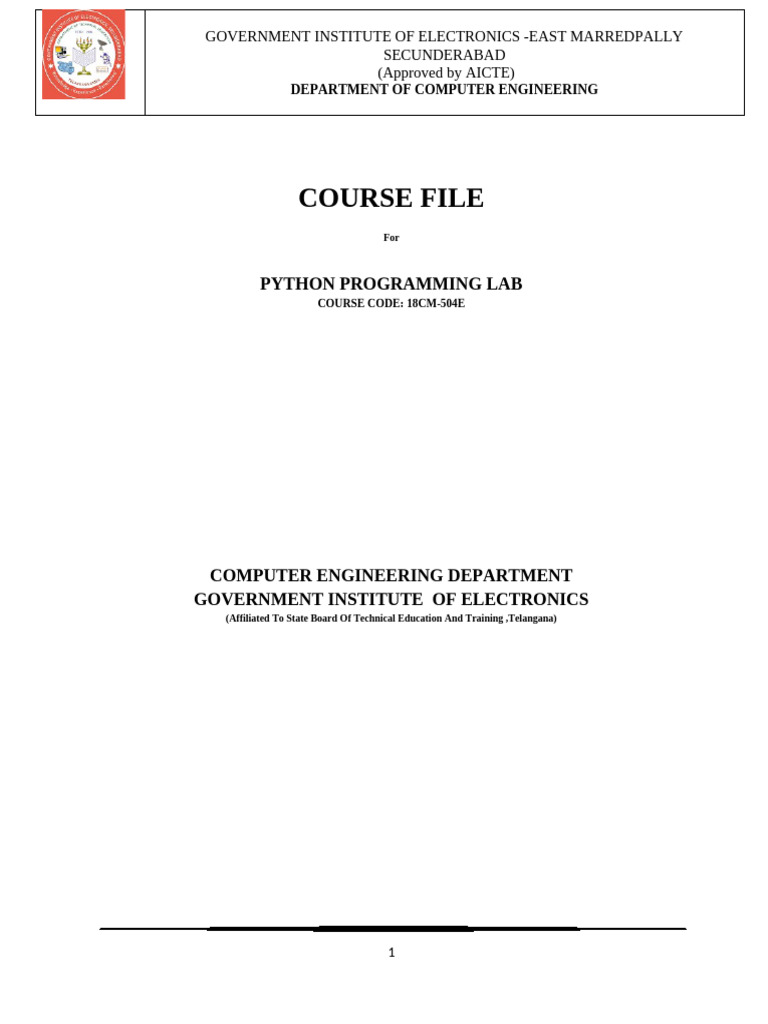 Python Lab Manual.2 | PDF | Control Flow | Parameter (Computer Programming)