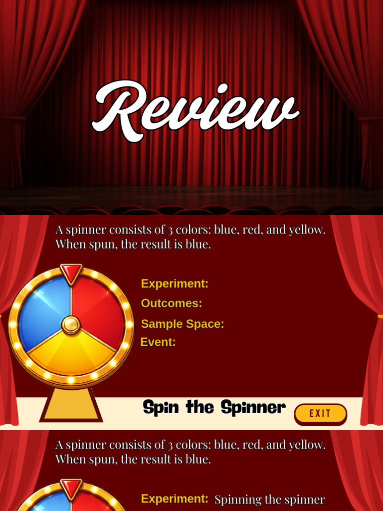 Determine Outcomes of An Experiment Presentation | PDF | Experiment | Dice