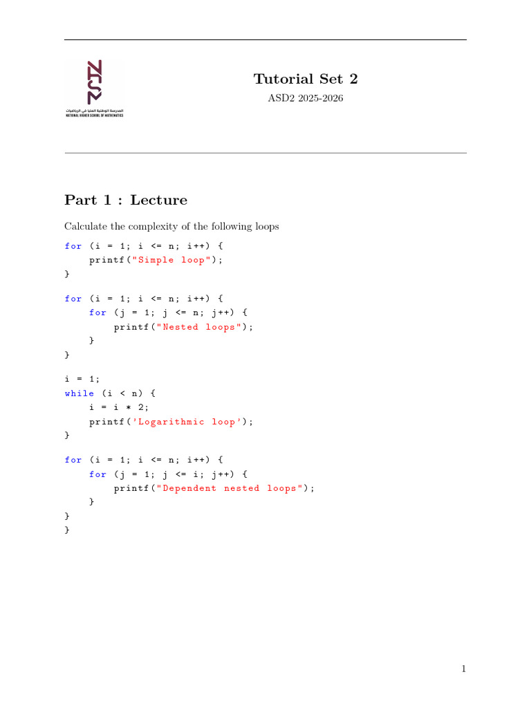 TD2 ASD2 | PDF
