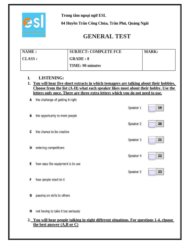 Complete Fce Unit 10,11,12 | PDF | Sentence (Linguistics) | Semantic Units