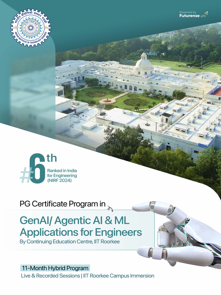 PG Certificate Program in GenAI_Agentic AI and ML Applications for ...