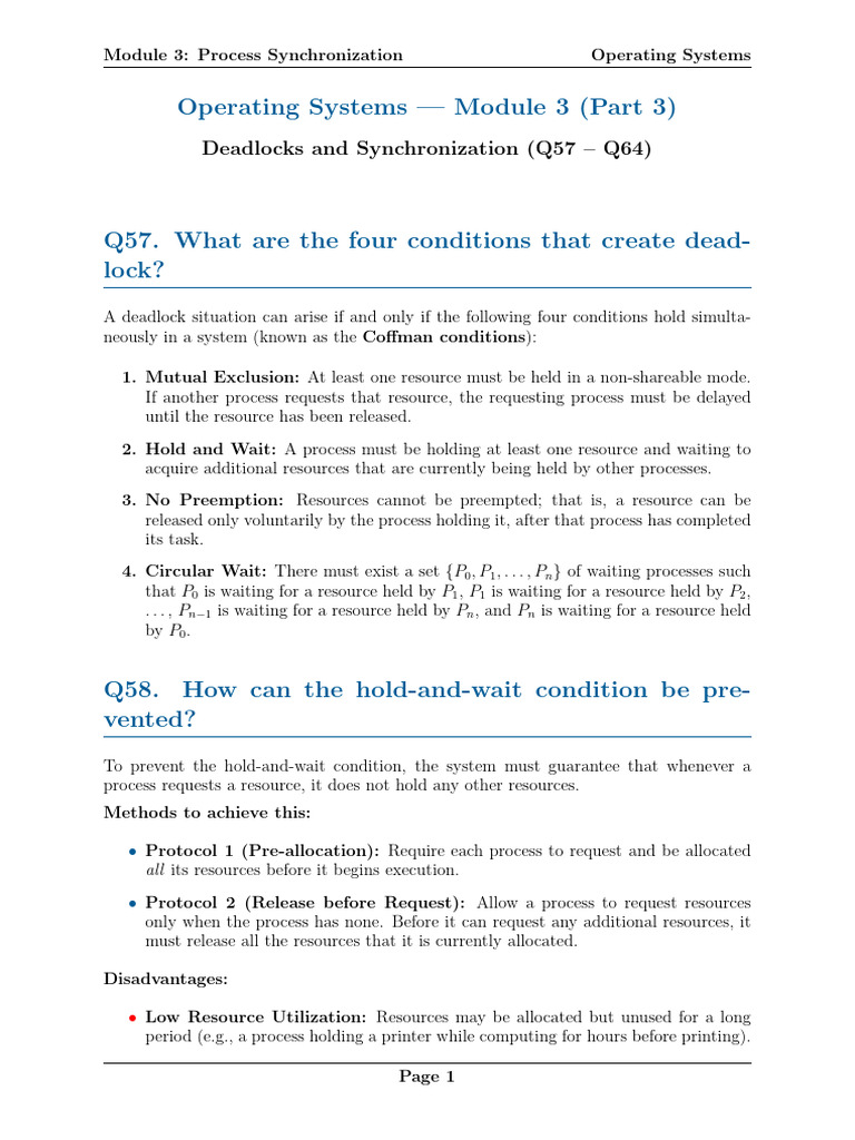 OS_Module_3 Part 3 | PDF