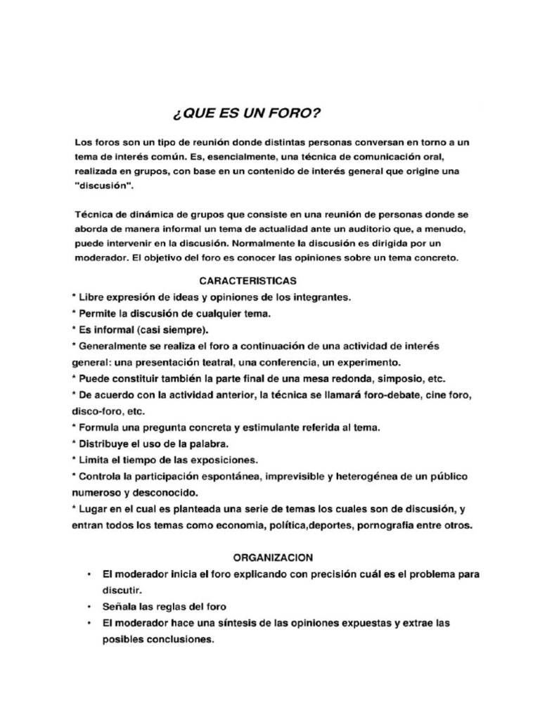 FORO | PDF | ciberespacio
