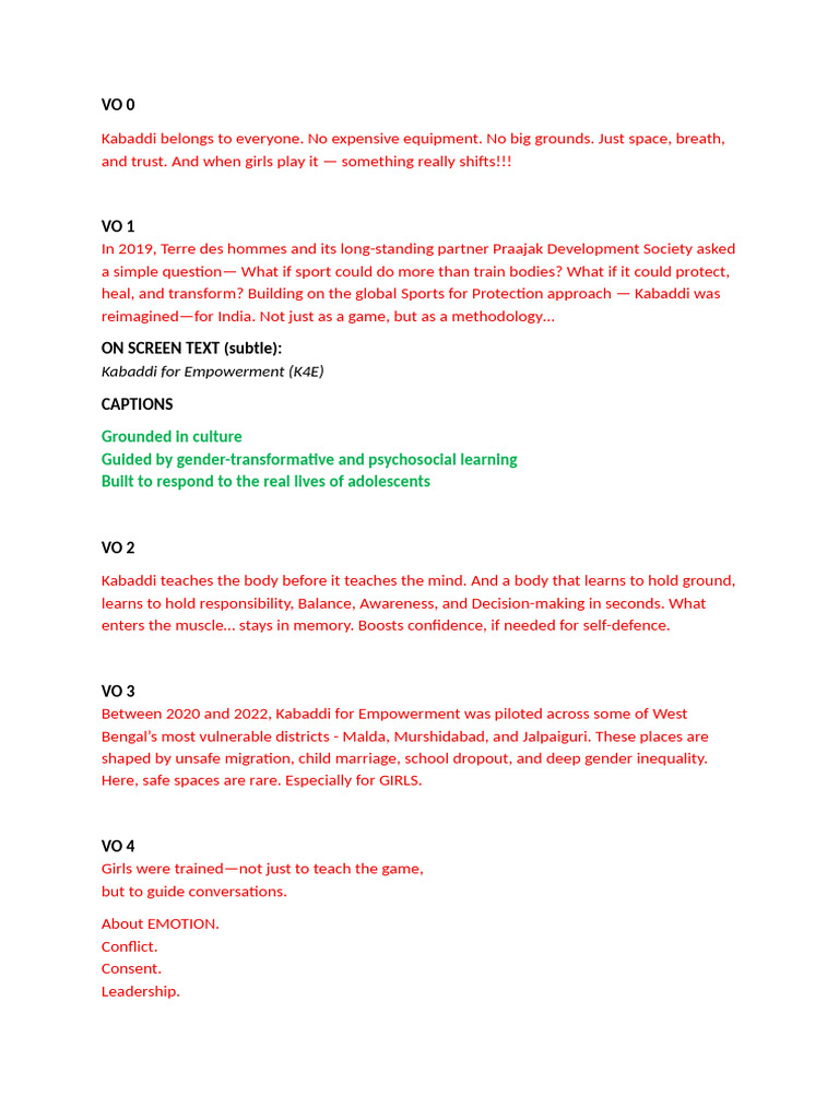 VO Only | PDF