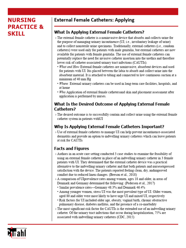 External+Female+Catheter | PDF | Urinary Incontinence | Labia