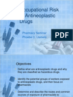 Occupational Risk of Antineoplastic Drugs