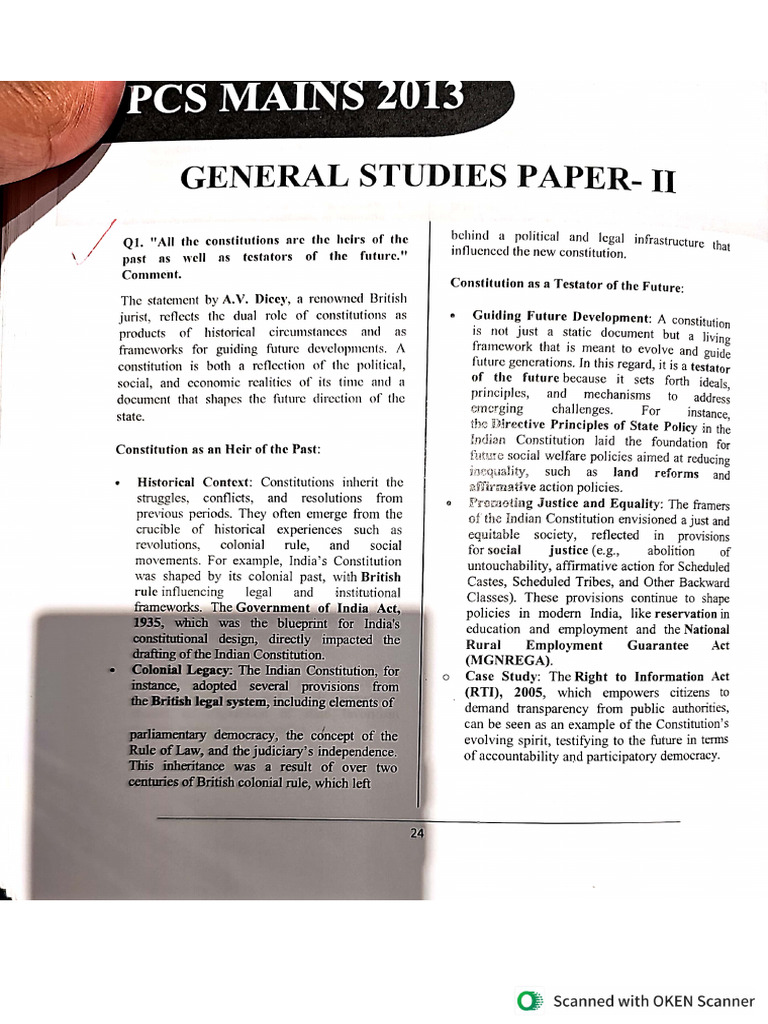 GS 2 | PDF