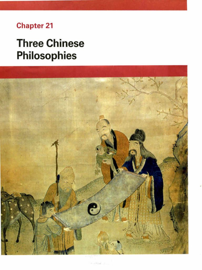 WH CH 21 Three Chinese Philosophies | PDF