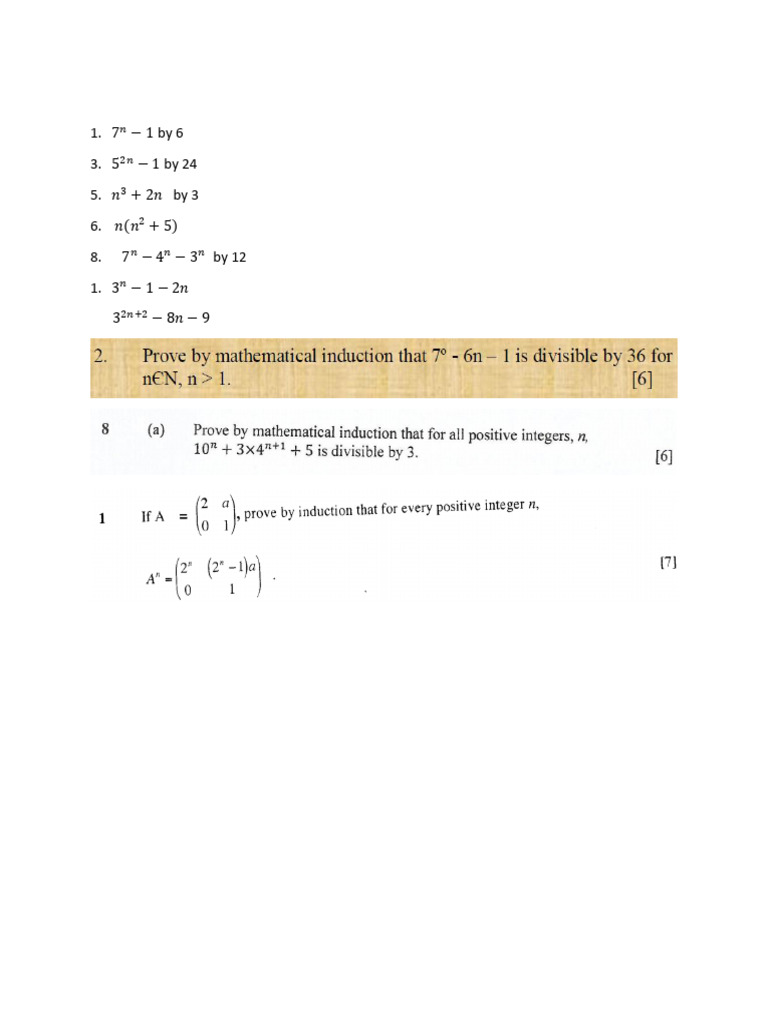 Induction Ex 2 | PDF