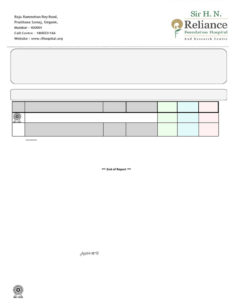 MedicalReport_OTD000000000000001004015063501000 (1) | PDF | Hepatitis B ...