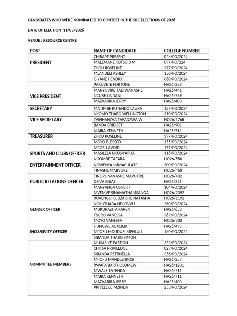 SRC 2026 | PDF