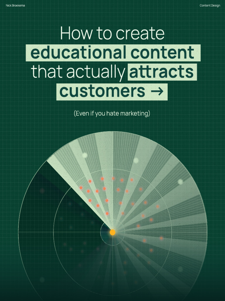 Educational content that thrives | PDF