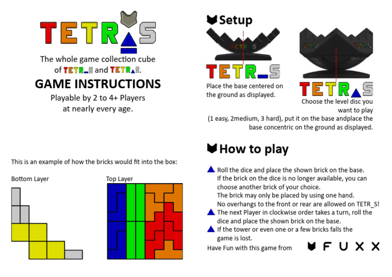 TETRΔ S-En Instructions | PDF
