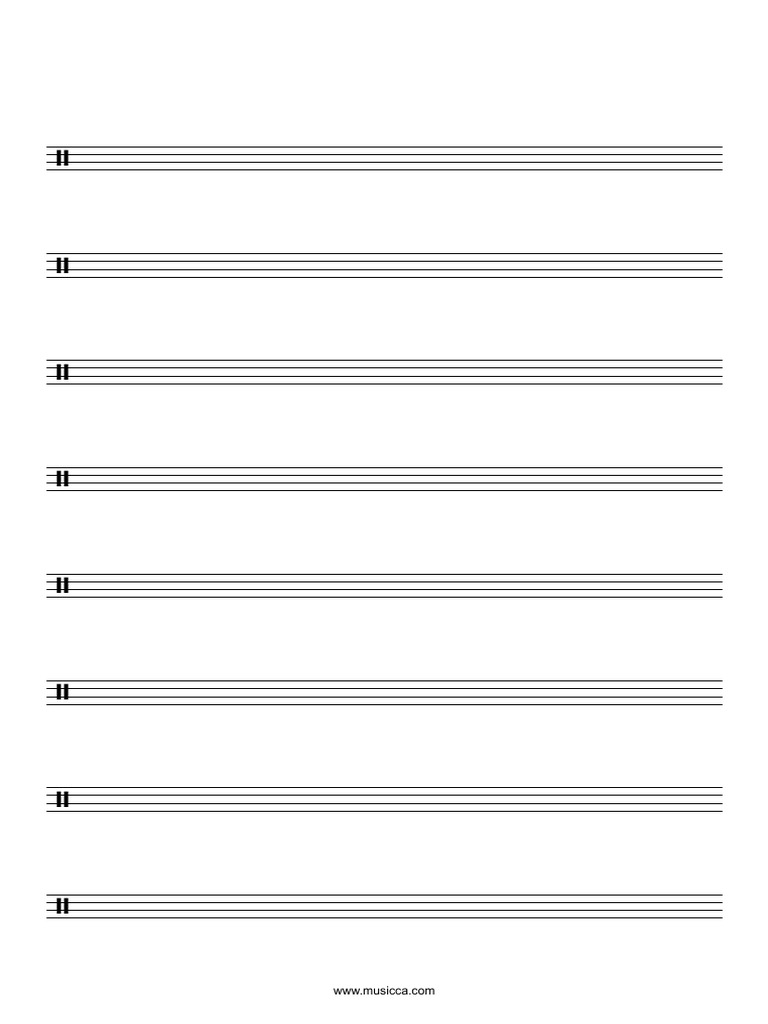 Percussion 4 Lines | PDF