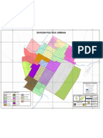 Mapa: División Política Urbana - Paz de Ariporo