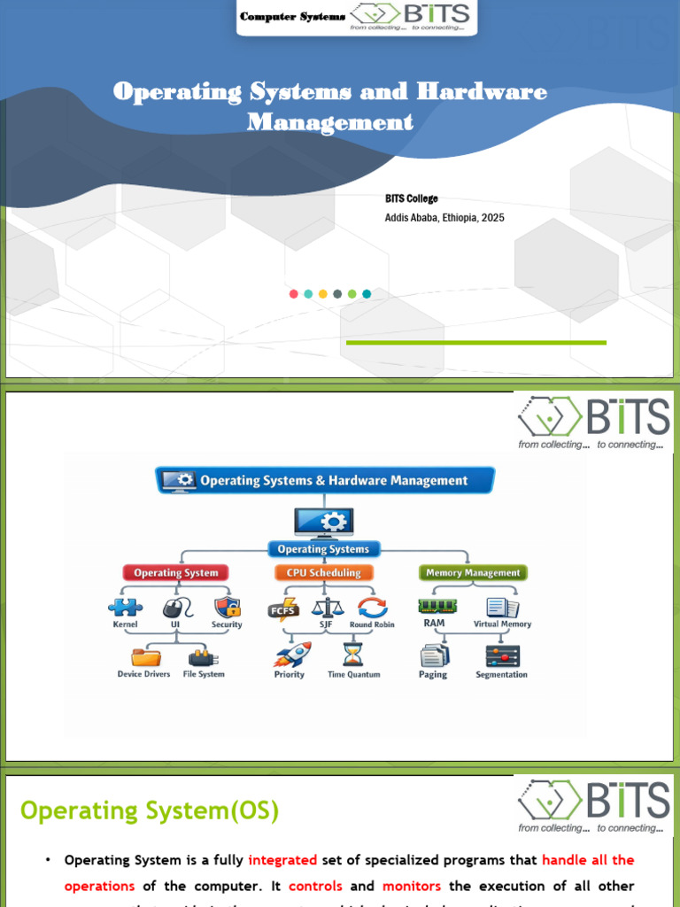 CS Chapter V3.1 OS & HW MGT | PDF