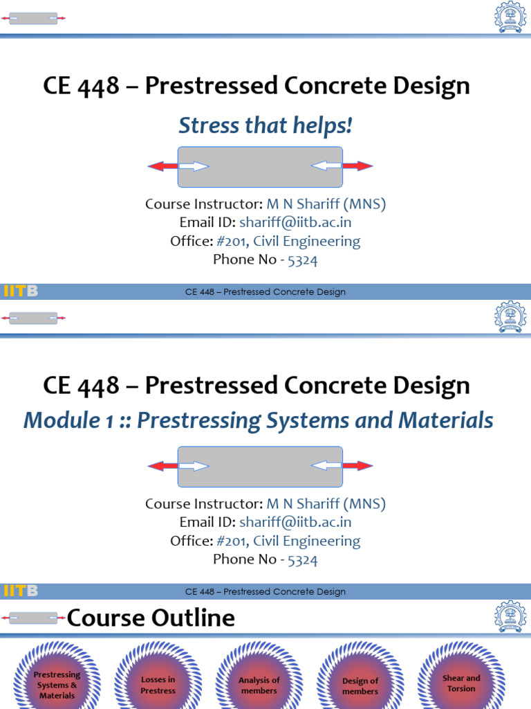 6. PSC - Prestressing Materials - 2 | PDF