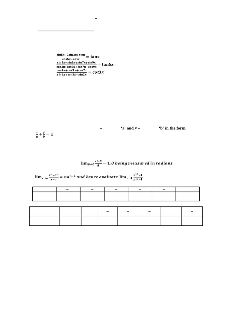 Pre Preparatory Test Maths | PDF