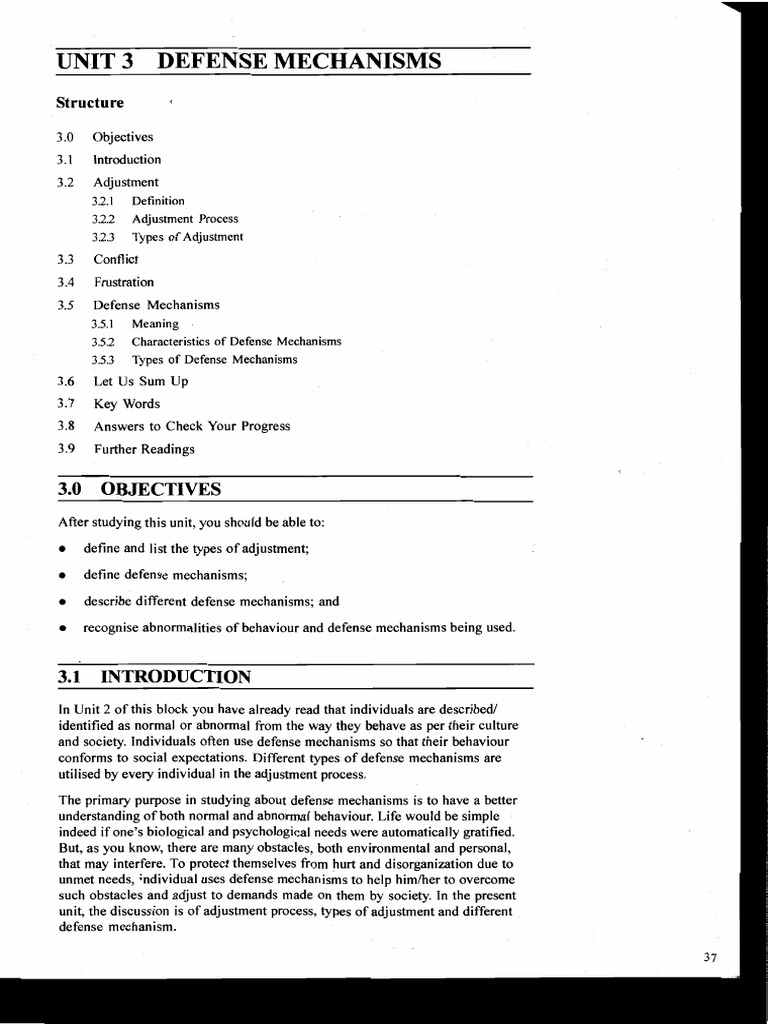 Defense Mechanisms | PDF