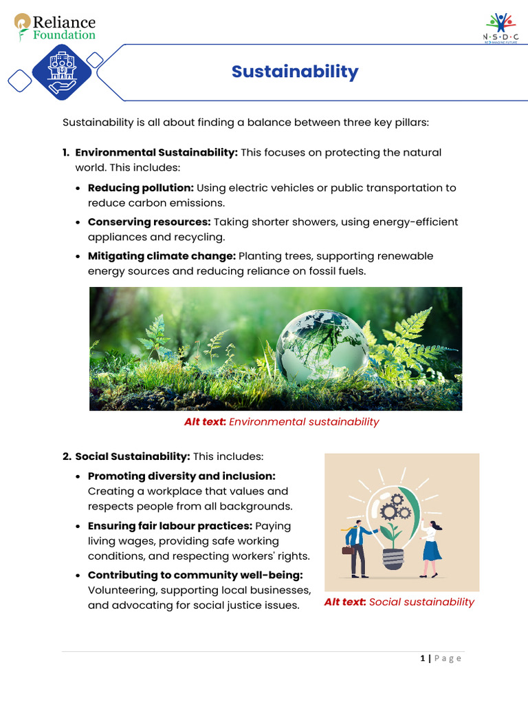 Sustainability | PDF | Sustainability | Natural Environment