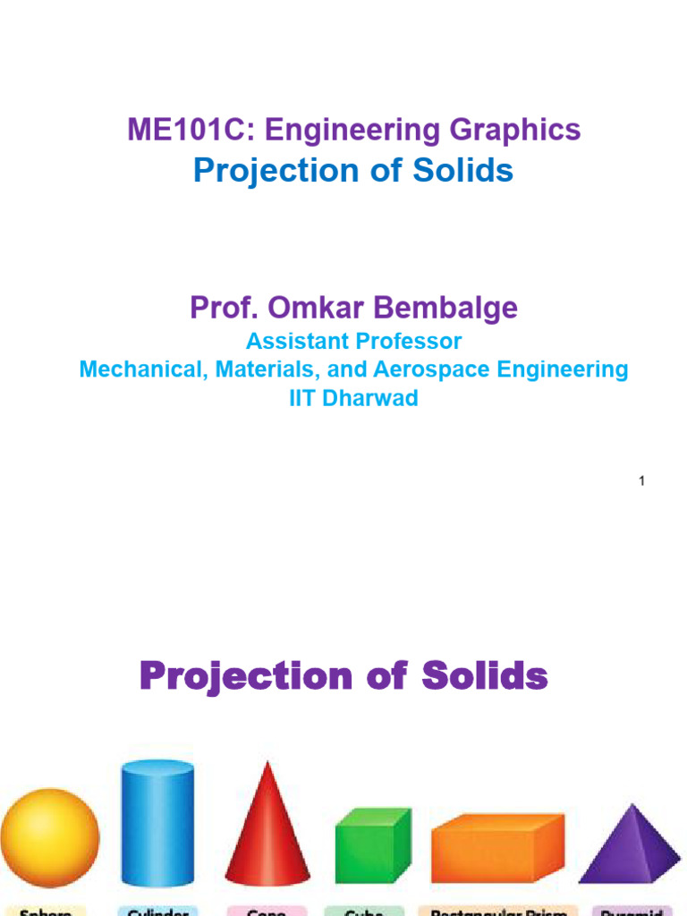 Projection of Solids | PDF | Triangle | Rectangle