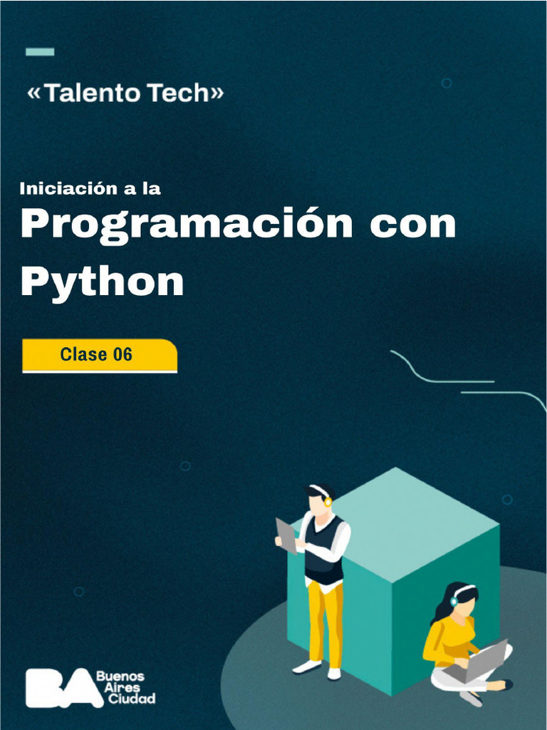 Clase - 06 | PDF | Python (lenguaje de programación) | Programación de ...