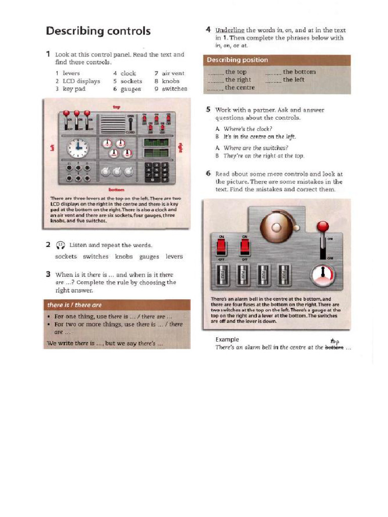 Describing Controls | PDF
