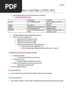 IB History Origins of Cold War