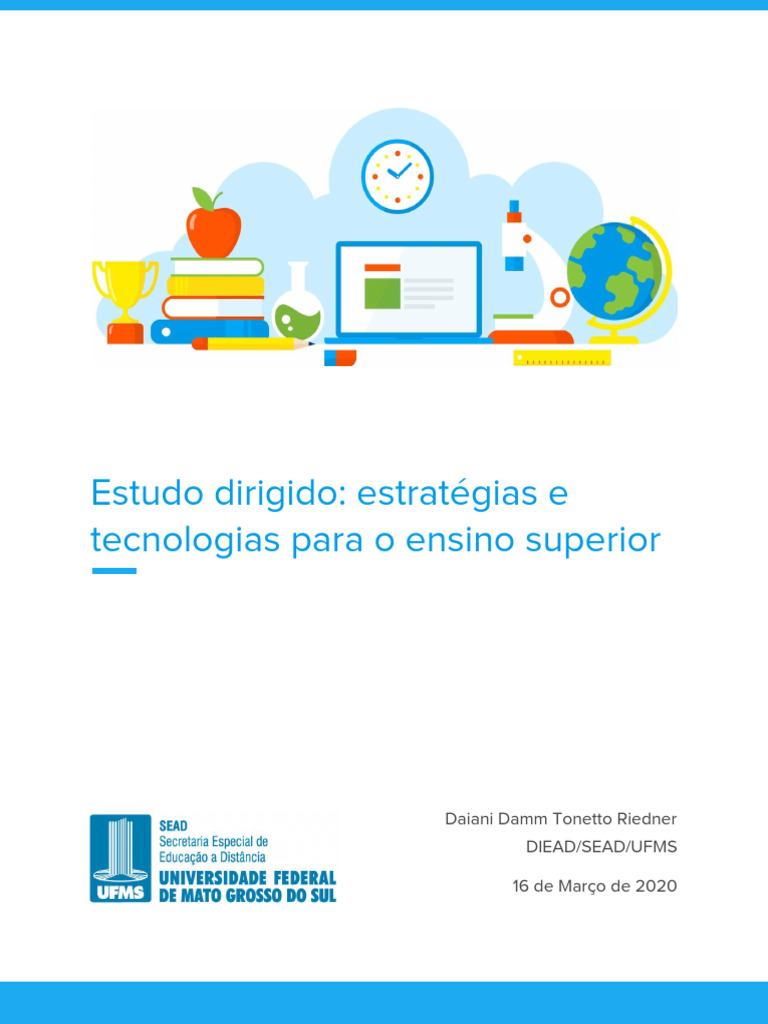 Estudo Dirigido | PDF | Moodle | Aprendizado