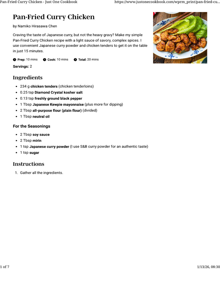 Curry Pollo | PDF | Curry | Foods