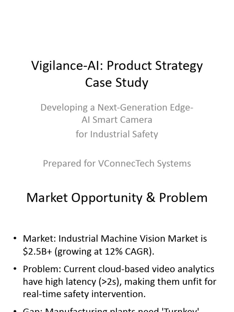 Vigilance AI PM Case Study | PDF | Artificial Intelligence ...