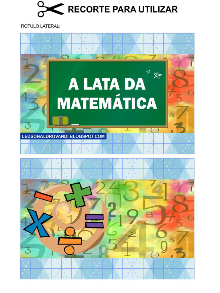 Lata Da Matematica. | PDF