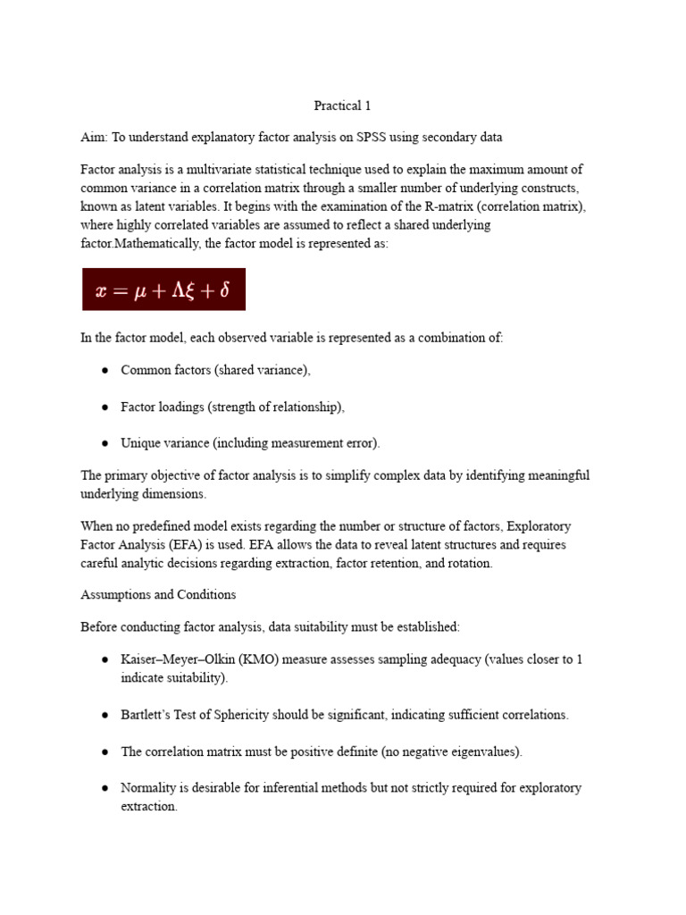 Untitled Document (6) | PDF | Factor Analysis | Principal Component ...
