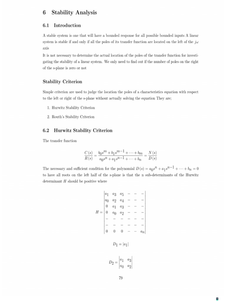 STABILITY | PDF
