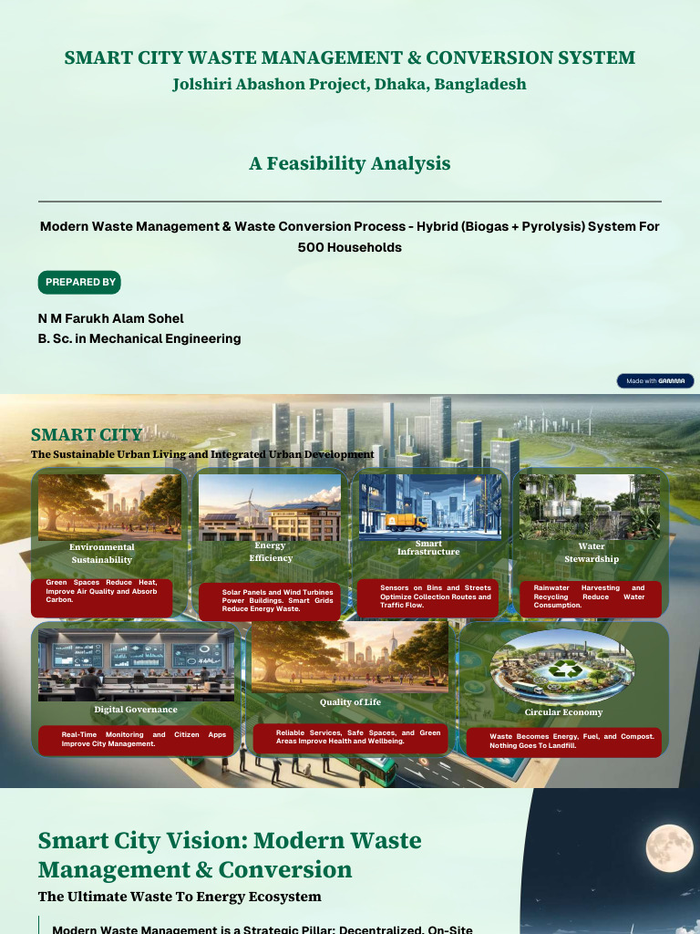 Presentation On Modern WMS & WCS For Jolshiri Abashon | PDF | Waste ...