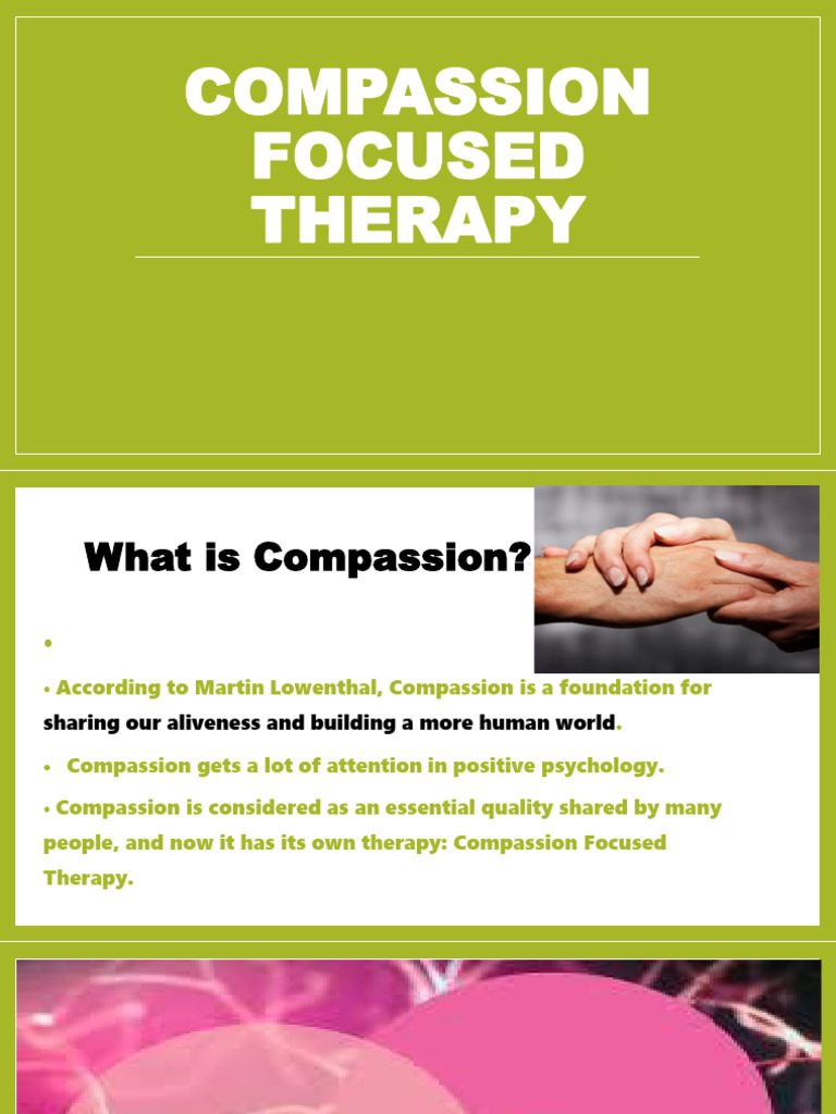 Compassion Focused Therapy | PDF