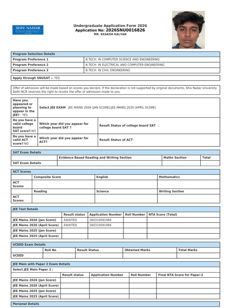 shiv nader | PDF | Sat | Student Assessment And Evaluation