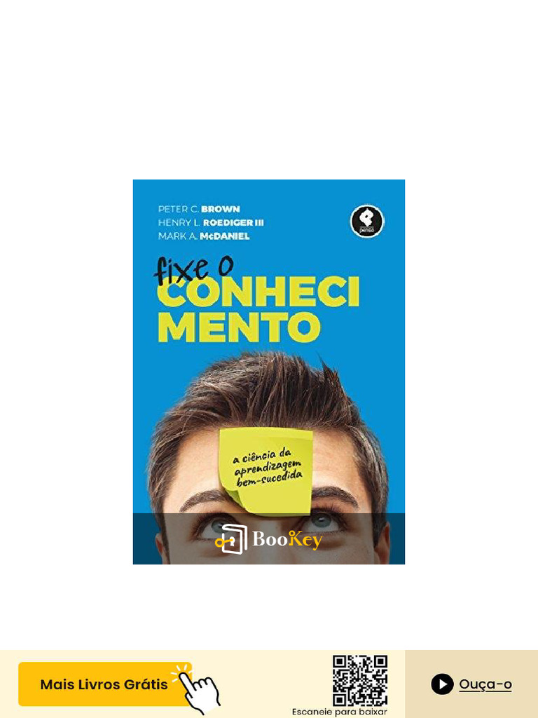 Fixe o Conhecimento PDF | PDF | Aprendizado | Conhecimento